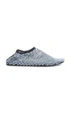 Christopher Esber Minette Bezeled Mesh Flats In Grey