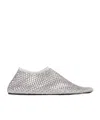 Christopher Esber Minette Embellished Slip-on Shoes In Gray