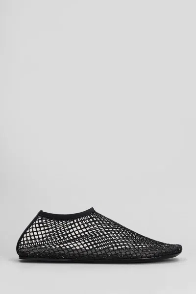 Christopher Esber Minette Crystal Mesh Ballet Flats