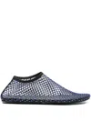 Christopher Esber Minette Embellished Ballet Flats In Black