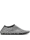 Christopher Esber Minette Embellished Ballet Flats In Black