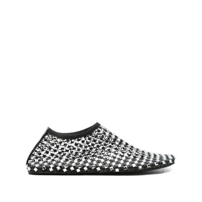 Christopher Esber Minette Embellished Ballet Flats In Black