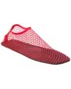 Christopher Esber Mesh Ballet Flats For Women Women In Red