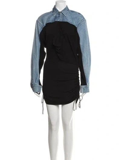 Pre-owned Christopher Esber Mini Dress W/ Tags In Blue