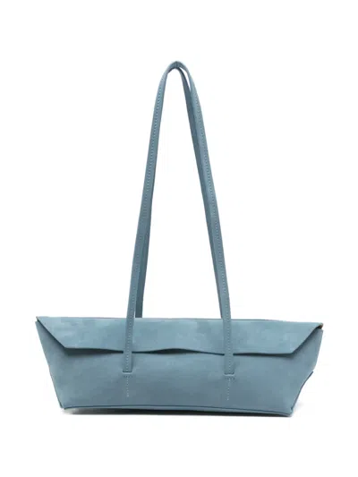 Christopher Esber Mini Gondola Shoulder Bag In Blue