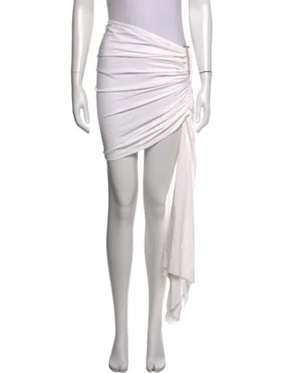 Pre-owned Christopher Esber Mini Skirt W/ Tags In Grey