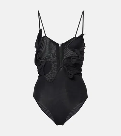 Christopher Esber Molded Venus Bodysuit In Black