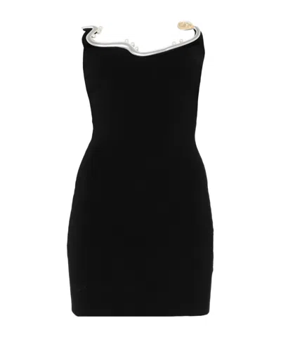 Christopher Esber Knitted Mollusk Mini In Black