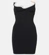 Christopher Esber Knitted Mollusk Mini In Black