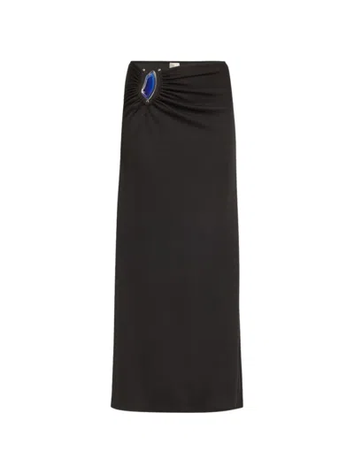 Christopher Esber Moodstone Ruched Skirt