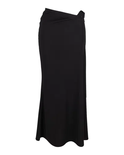 Christopher Esber Multi Bind Dual Linked Skirt In Black Polyester