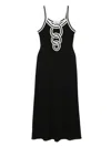 Christopher Esber Multi Verner Linked Chain Dress