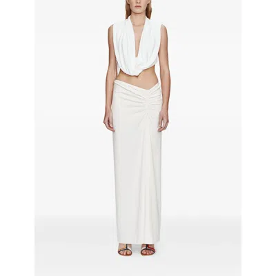 CHRISTOPHER ESBER CHRISTOPHER ESBER NEUTRALS SKIRTS - FITTED SKIRTS WOMEN