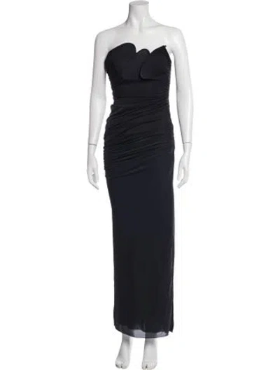 Pre-owned Christopher Esber Nylon Long Dress In Blue