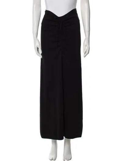 Pre-owned Christopher Esber Nylon Long Skirt In Black