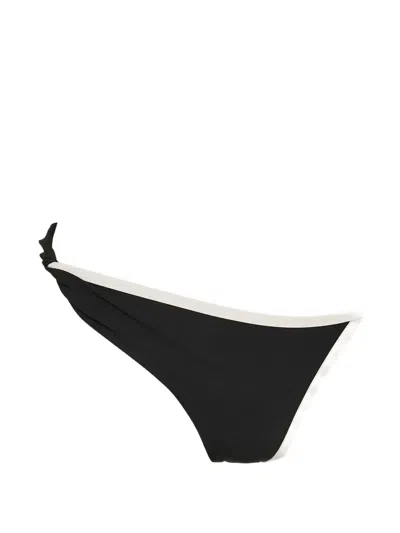 Christopher Esber Onda Twisted Bikini Briefs In Black