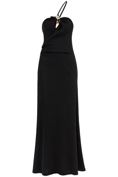 Christopher Esber One-shoulder Maxi Dress With In Black