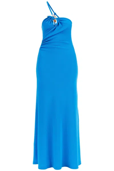 Christopher Esber One-shoulder Maxi Dress With In Blue
