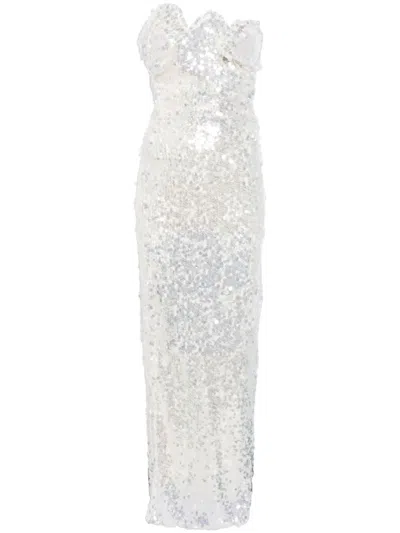 Christopher Esber Opaline Maxi Dress In White