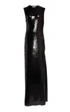 Christopher Esber Opaline Sequin Infinity Cutaway Dress
