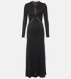 Christopher Esber Open Twist Cutout Maxi Dress In Black