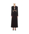 Christopher Esber Open Twist Cutout Maxi Dress In Black