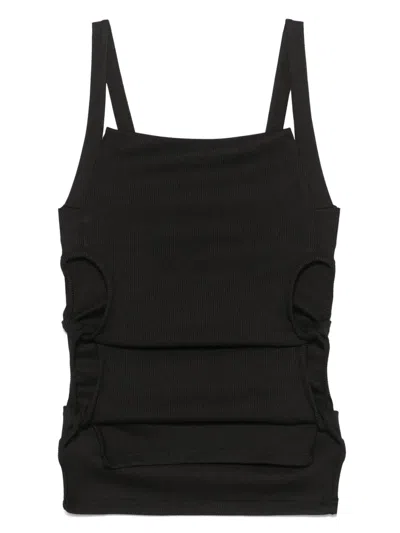 Christopher Esber Oberteil Mit Lochmuster In Black