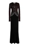 Christopher Esber Open Twist Verner Lace Dress