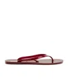 Christopher Esber Jo Pvc Flip Flop Sandals In Red