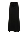 Christopher Esber Openwork Ruffle Skirt In Black