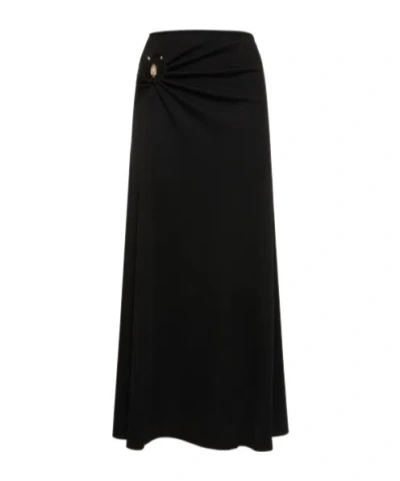 Christopher Esber Openwork Ruffle Skirt In Black