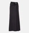Christopher Esber Orbit Maxi Skirt In Black