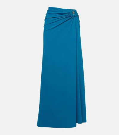 Christopher Esber Orbit Ruched Maxi Skirt