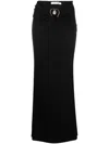 Christopher Esber Embellished Maxi Skirt In Black