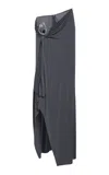 Christopher Esber Orica Crystal Cascade Jersey Skirt