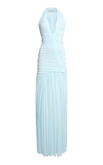 Christopher Esber Orion Gown In Blue