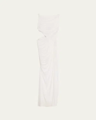 Christopher Esber Orion Separation Gown In White