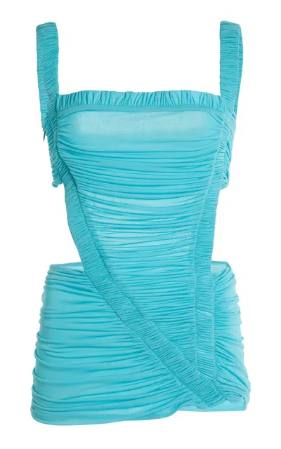 Christopher Esber Orion Separation Top In Blue