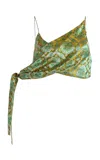 Christopher Esber Palmira Handkerchief Tie Top