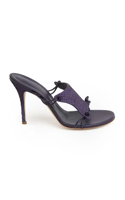 Christopher Esber Paloma High Heels In Purple