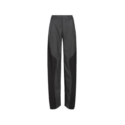 Christopher Esber Pantalon Taille Basse Fluide In Gray