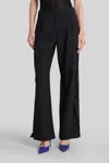 Christopher Esber Pants In Black Wool In Black