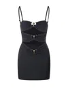 Christopher Esber Cut-out Silhouette Metal Embellishments In Black