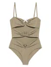 Christopher Esber Pierced Orbit Swimsuit