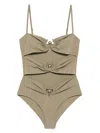 Christopher Esber Pierced Orbit Swimsuit