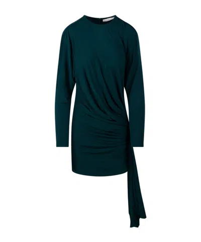 Christopher Esber Pleated Dress In Black