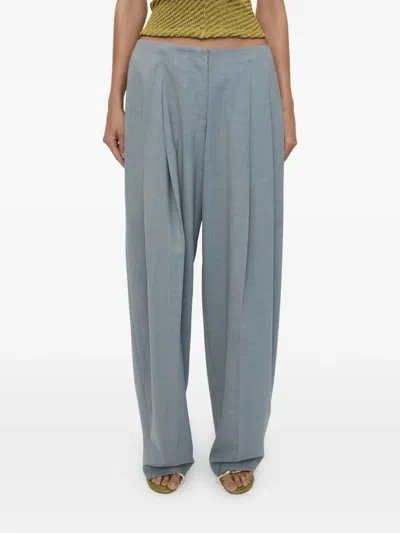 Christopher Esber Plinth Tailored Trousers In Blue