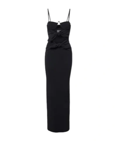 Christopher Esber Porto Cutout Maxi Dress In Black
