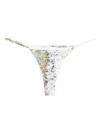 Christopher Esber Printed Bikini Bottoms In White