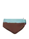Christopher Esber Prong Hardware-detail Bikini Bottoms In Multi